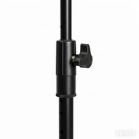 Support de microphone professionnel réglable noir de haute qualité à prix abordable