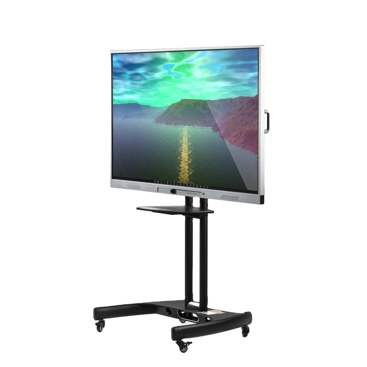 Школа и конференц-связи 100 Inch ЖК IR сенсорный экран панель монитор Дешевые Интерактивные вращающийся стеллаж для обуви