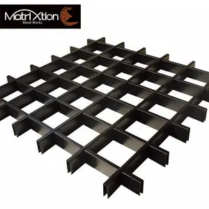 Trần Kim Loại Tạo Lưới Mở Máy Sản Xuất Trần Nhôm Xây Dựng Văn Phòng Hiện Đại Bằng Nhôm Hoa Hồng Trần Chống Nước - Product Image 1