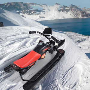 スノーモービルモータースキースクーター冬の子供キッズ電動自転車そりスノーモービルスノースクーター - Product Image 2