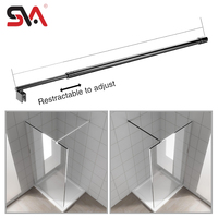SVA-156 SVA vente en gros de haute qualité porte en verre accessoire barres de Support tige de traction barres de porte de douche
