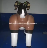 Prix d'usine Personnaliser le modèle de chèvre animal gonflable avec SPH pour les jouets de fête pour adultes