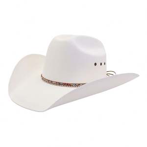 Sombreros de Paja Rígidos Estilo Western J348 para Hombre y Mujer, de Ala Ancha, Protección Solar para la Playa, Sombreros de Pescador - Product Image 1