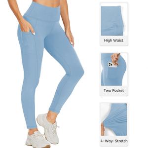 Ropa Deportiva para Mujer con Logotipo Personalizado, Leggings de Cintura Alta para Entrenamiento, Pantalones de Gimnasio, Leggings de Yoga Sin Costuras para Mujer - Product Image 4