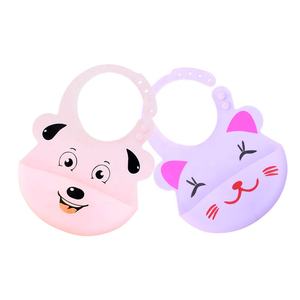 Yükseltilmiş BPA ücretsiz yumuşak özel bebek önlük Babero su geçirmez silikon bebek önlüğü anti-dökülme Catcher - Product Image 1