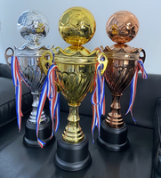 Vente chaude nouveau trophée de basket-ball en Bronze doré électrolytique créatif trophées à la mode pour la cérémonie de remise des prix de la réunion annuelle