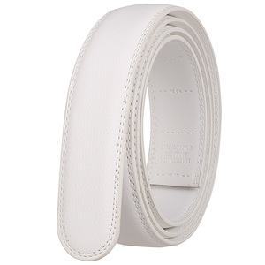 Groothandel Multi-kleurige Runderleren Mode Casual Heren Echt Lederen Ratsje Riem - Product Image 2