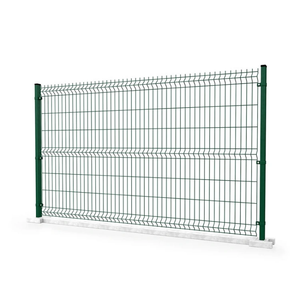 Clôture murale assemblée en panneaux <span class=keywords><strong>de</strong></span> grillage soudé 3D incurvé en métal galvanisé <span class=keywords><strong>de</strong></span> sécurité, avec modélisation 3D Joylink pour routes, <span class=keywords><strong>jardins</strong></span> et terrains - Product Image 1