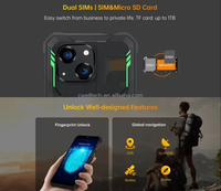 Teléfono Robusto OUKITEL WP32 de Fábrica Pantalla HD+ de 5.93" 4GB+128GB Batería de 6300mAh NFC Android 13 Celular Resistente IP68