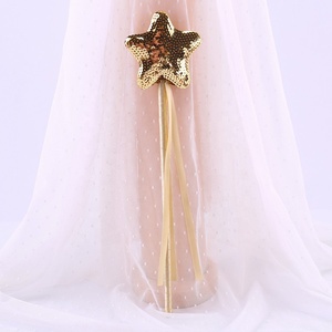 Varita Mágica de Hada con Brillantina y Estrella para Niñas Pequeñas, Ideal para Fiestas de Cumpleaños, Halloween, Navidad, Disfraces, Venta al Por Mayor - Product Image 4