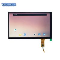 Écran tactile LCD 10,1 pouces 1280*800, kit 4K avec carte de commande LVDS/EDP, système Android, carte de commande RK3200