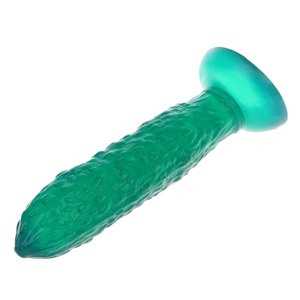 Gratis Custom Box-Kunstmatige Penis Jelly Realistische Komkommer Banaan Maïs Zuignap <span class=keywords><strong>Dildo</strong></span> Seksspeeltjes Nieuwe Aankomst - Product Image 2