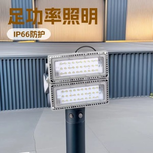 ไฟส่องสว่างแบบ Flood Light 9280 140W 210W IP66 สำหรับภายนอกอาคาร ผลิตที่เวินโจว รับประกัน 5 ปี หลอดไฟ LED กำลังสูง - Product Image 1