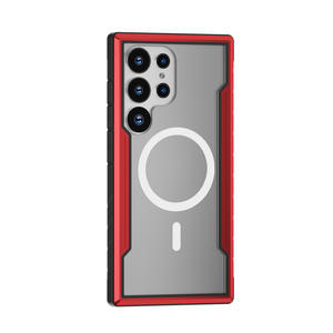 Funda Protectora para Teléfono Celular <span class=keywords><strong>de</strong></span> Aleación <span class=keywords><strong>de</strong></span> Aluminio Transparente Anti Caídas con Fuerte Imán para <span class=keywords><strong>Samsung</strong></span> Galaxy S26 S25 S24 Ultra S26 Plus - Product Image 2