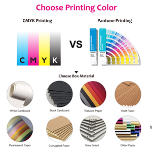 Mẫu miễn phí có thể tái chế tùy chỉnh đồng bằng nâu kraft gấp giấy thương mại điện tử vận chuyển bưu phẩm Bao bì hộp verpackung - Product Image 5