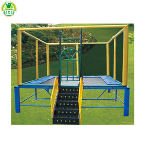 Trampoline pas cher, acheter un trampoline, trampoline rectangulaire d'extérieur avec filet, NetQX-18105F - Product Image 2