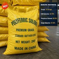 Polysulfate ferrique PFS économique pour le traitement de l'eau dans les installations industrielles