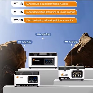 M-Triangel MT-13 16 18 10,9/16 polegadas tela LCD estratificação máquina construída bomba de vácuo sem compressor de ar necessário para o reparo do telefone - Product Image 4