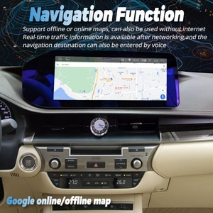 Radio para Auto con Navegación GPS Android 12 de 12.3 Pulgadas para Lexus ES ES300 ES250 ES350 ES300h 2012-2018, Reproductor de Video para Auto 4G, Estéreo - Product Image 5