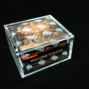 Fournisseur d'usine en chine, vente en gros, TCG, boîte <span class=keywords><strong>de</strong></span> Booster <span class=keywords><strong>de</strong></span> <span class=keywords><strong>chair</strong></span> <span class=keywords><strong>et</strong></span> <span class=keywords><strong>de</strong></span> <span class=keywords><strong>sang</strong></span>, vitrine en acrylique transparent - Product Image 2