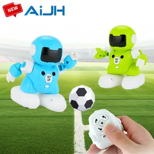 AiJH RC Robot inteligente fútbol inteligente caminar Control remoto fútbol versus Mini Robot interactivo para niños
