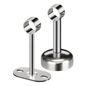 Support de fixation en acier inoxydable Kovalev pour tringle à linge, idéal pour séchoir à vêtements sur balcon - Product Image 1