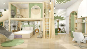 Custom Parent-child Restaurant Fixture Shop Interior Design Children Playground Fitting Fitment Decoration Manufacturer - Product Image 4