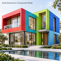 Panneau composite en aluminium (ACP) mat noir ignifuge 4x8 A2, écologique et solide, pour façade de bâtiment et mur-rideau