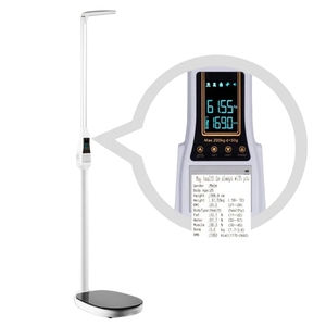 Báscula de Medición de Altura y Peso Portátil Veidt con Precisión de 200 kg y 100 g, 210 cm, Estadiómetro con VT-EF07B 200 kg 100 g 210 cm - Product Image 1