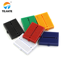 Circuit imprimé jaune SYB-170 Mini petit électronique sans soudure alimenté pour les Kits de démonstration de prototypage électrique de planche à pain
