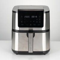Offre Spéciale intelligent personnalisé numérique écran tactile sans huile cuisson saine antiadhésif temps de grille contrôle de la température noir friteuse à Air