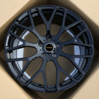 Jantes forgées personnalisées Wheelshome 5808F 21 22 23 pouces, noires, multi-rayons, légères, en alliage, pour Mercedes Classe G