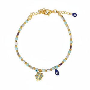 Bracelet porte-bonheur œil maléfique tendance - Product Image 2