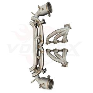 Escape con Válvula de Acero Inoxidable Vortex para Porsche 911 992 3.0T, Colectores con Protección Térmica, Tubos de Escape Pulidos a Espejo de Alta Calidad - Product Image 2