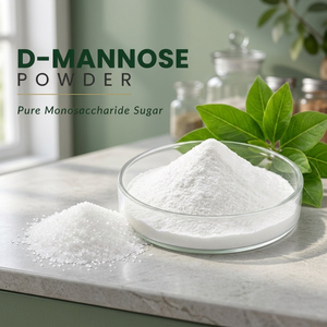 Polvo de D-Manosa Silvestre, Certificado por HPLC, Monosacárido Puro, Extracto Herbal, Grado Cosmético, en Envase de Vidrio - Product Image 3