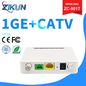 1GE CATV xpon ONU ZC-501T ONU พอร์ตเดียวเราเตอร์ Ont อุปกรณ์ใยแก้วนำแสง Zikun FTTH - Product Image 2