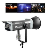 Yidoblo – Kit d'éclairage pour boîte à lumière 300W, 300 watts, projecteur de Studio LED pour la photographie, lumière de remplissage pour le streaming professionnel en direct