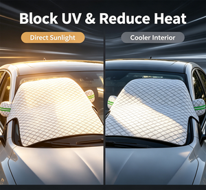 <span class=keywords><strong>Funda</strong></span> para Auto Personalizable con Certificación BSCI, Tela Oxford Laminada con Lámina de Aluminio, Acabado Brillante, 99% de Protección UV, Impermeable y Anti-Granizo - Product Image 4