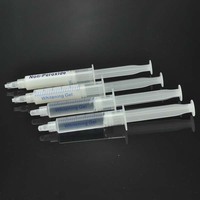 Gel blanchissant pour les dents, portable, type seringue, accessoire pour éliminer les taches, pour salon de beauté et soins bucco-dentaires quotidiens personnels