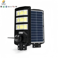 Caméra de sécurité solaire 300W en gros avec éclairage LED intégré, étanche IP65, pour extérieur, avec caméra WiFi