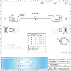 Cáp HDMI 1.4 SYONG giá nhà máy, mạ vàng CCS, 14+1, dùng cho màn hình <span class=keywords><strong>video</strong></span>, máy tính, máy chiếu, DVD. Có sẵn chiều dài 1M, 1.8M, 3M, 5M, 10M, 20M - Product Image 2