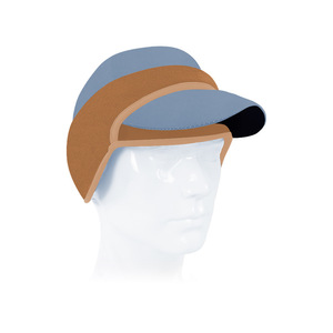 Unisex Fleece Hat Brim With Ear Protection Windproof <b>Sports</b> Cap For Outdoor Cycling Adult Winter Warm <b>Headband</b> Solid Color - Product Image 1