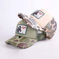 Casquette de baseball en mousse à 5 panneaux de haute qualité avec logo personnalisé, étiquette tissée, casquette de sport en mousse style camionneur
