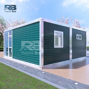 Luxuriöses 20-Fuß-Mobilheim, Flachpack, 2-3 Schlafzimmer, Holz-Fertigmodul, Büro, Hotel, Kabine, Tiny House, vorgefertigtes Containerhaus, Villa - Product Image 5