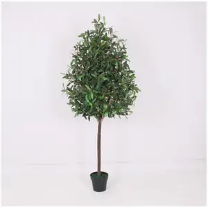 Kunstpflanzen heißer Verkauf für Dekoration große innenechteste Palme mit Vase Kunststoff Bonsai-Pflanzenbaum künstlicher Baum Dezember