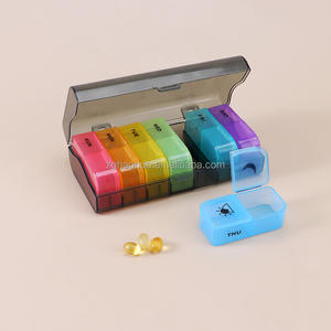 Organizador de Pastillas Semanal Extra Grande HOT, 2 Veces al Día, Estuche Portátil para Pastillas Winlike, Caja de Almacenamiento de Medicamentos Mensual Personalizada - Product Image 4