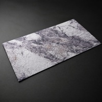 Revêtement mural en pierre souple flexible, panneau de carreaux en sable de quartz pliable, gris clair violet, pour décoration intérieure et extérieure, salon