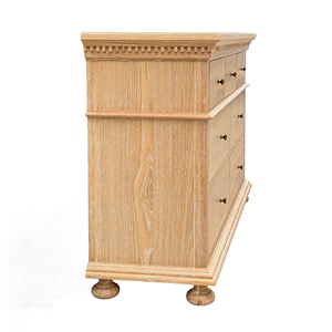 HL377 Meubles de chambre à coucher de style ancien français Commode en bois massif Buffet Armoire Commode 7 tiroirs - Product Image 4