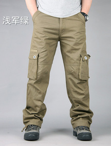 <span class=keywords><strong>Pantalones</strong></span> Cargo <span class=keywords><strong>de</strong></span> calidad superior para hombres <span class=keywords><strong>Pantalones</strong></span> Cargo <span class=keywords><strong>de</strong></span> precio barato OEM <span class=keywords><strong>de</strong></span> alta calidad al por mayor para hombres Diseño informal Color sólido - Product Image 4