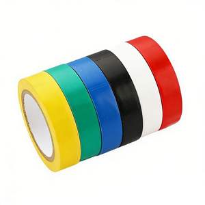 Ruban adhésif électrique Yongxingwang en PVC isolant ignifuge résistant aux hautes températures rouge jaune bleu vert noir blanc 10-12 mm - Product Image 5